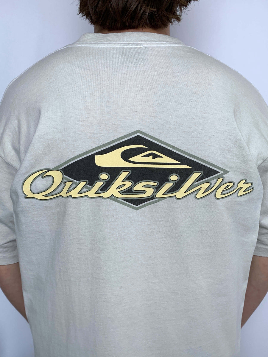 90S QUIKSILVER BIG GRAPHIC TEE - XL