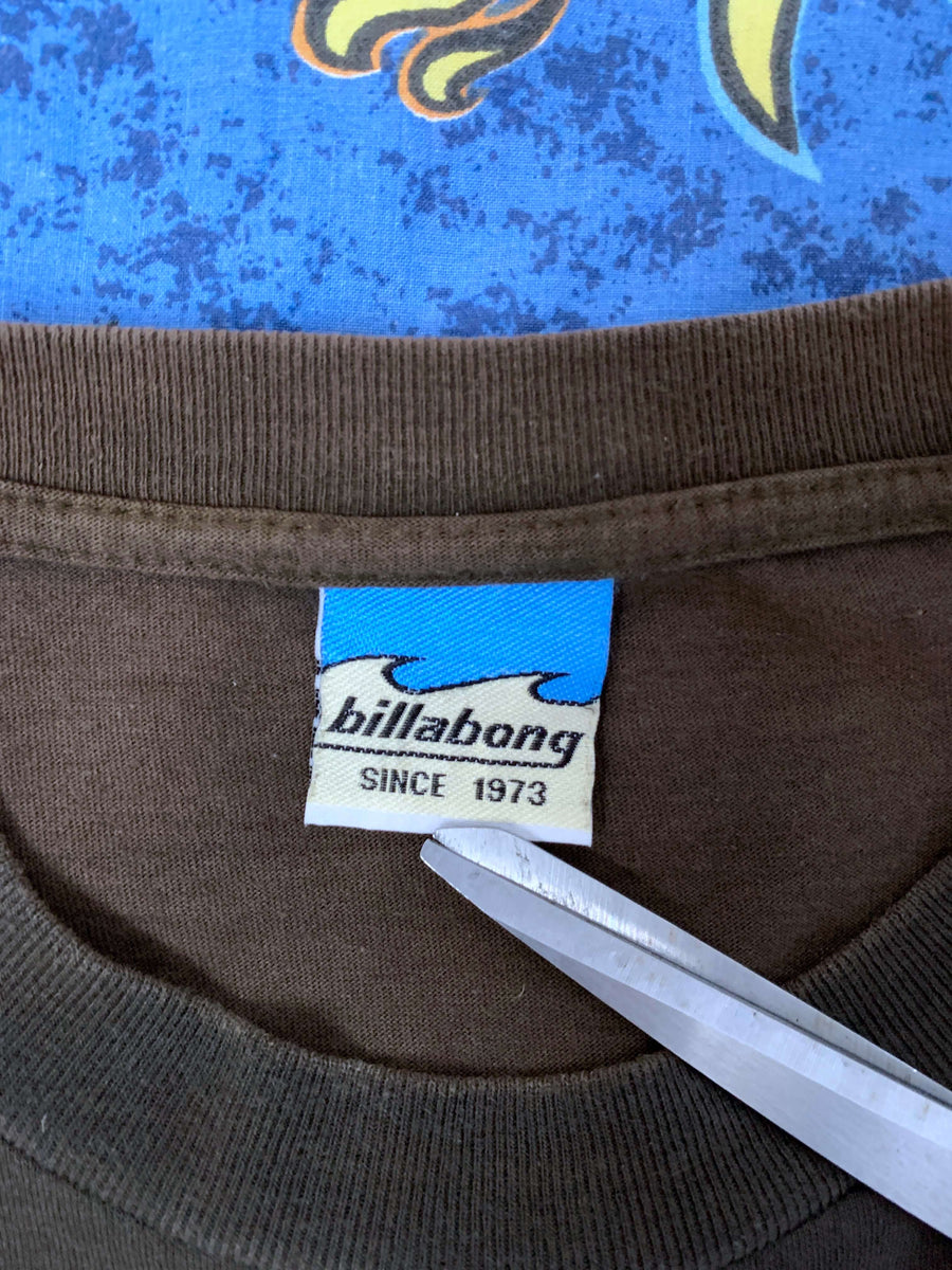 BOOTLEG VINTAGE BILLABONG SKATER TEE - L