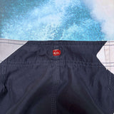 Y2K QUIKSILVER CROSS LOGO BOARDIES - W29