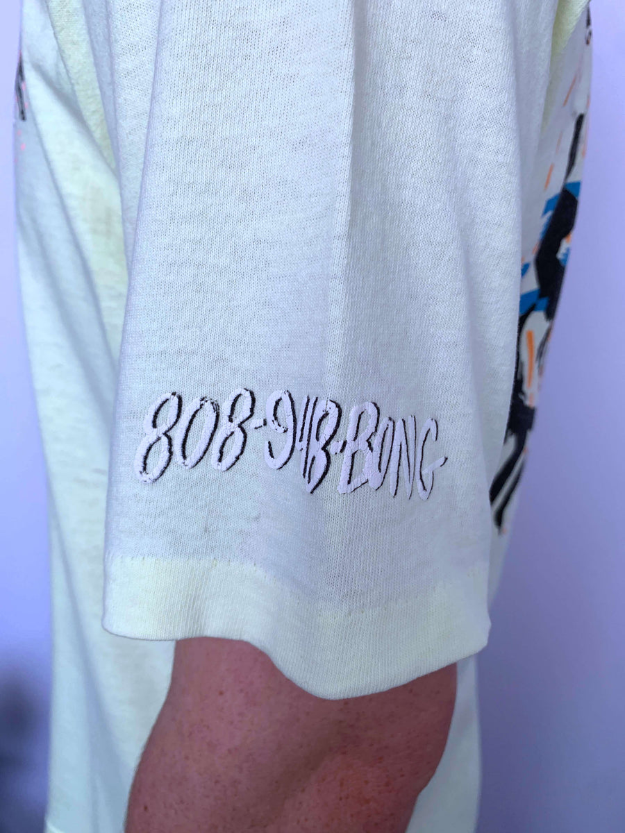 RARE 1990 BILLABONG SURF HOTLINE TEE - L