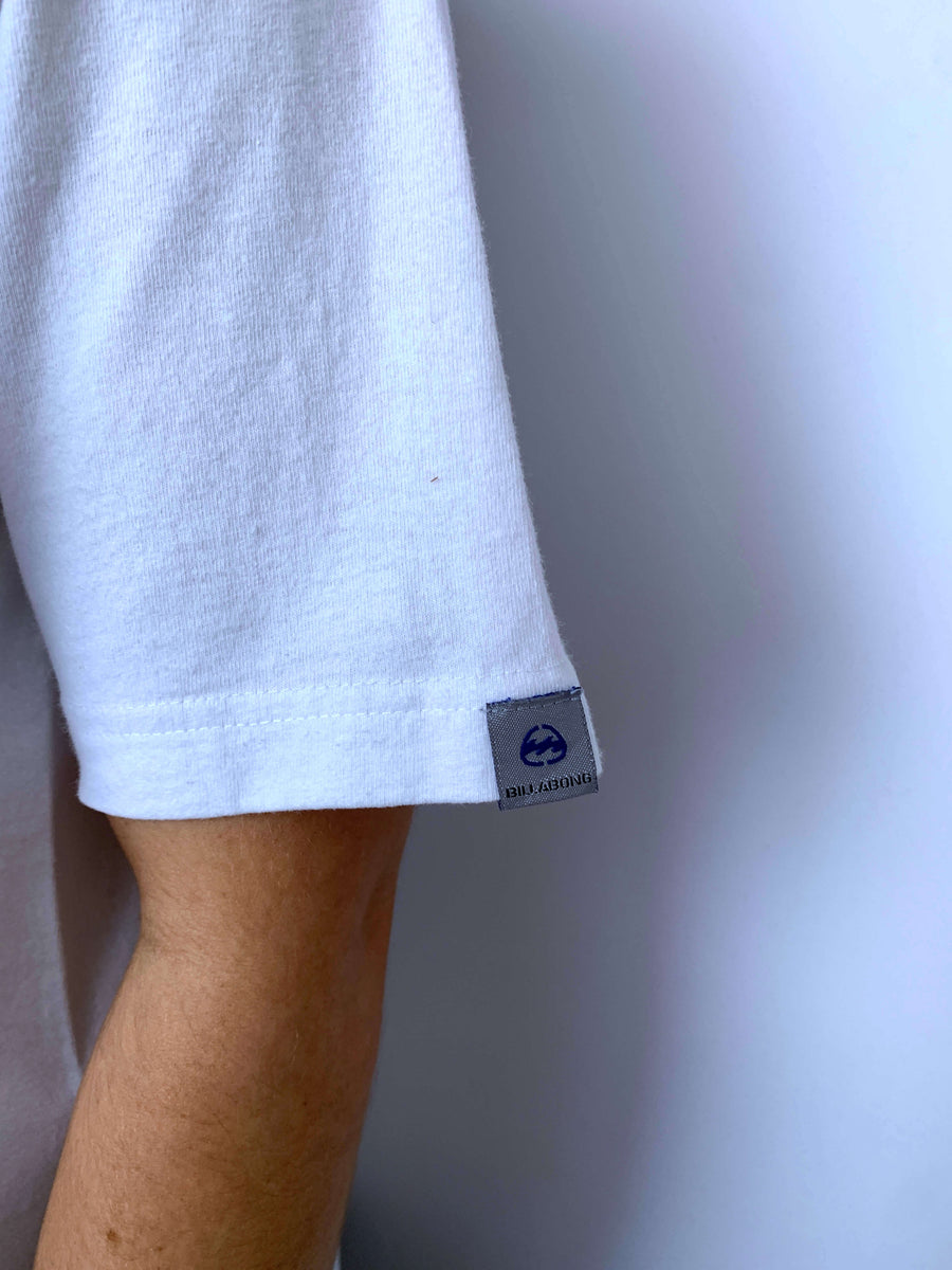 VINTAGE BILLABONG FRONT HIT TEE - S