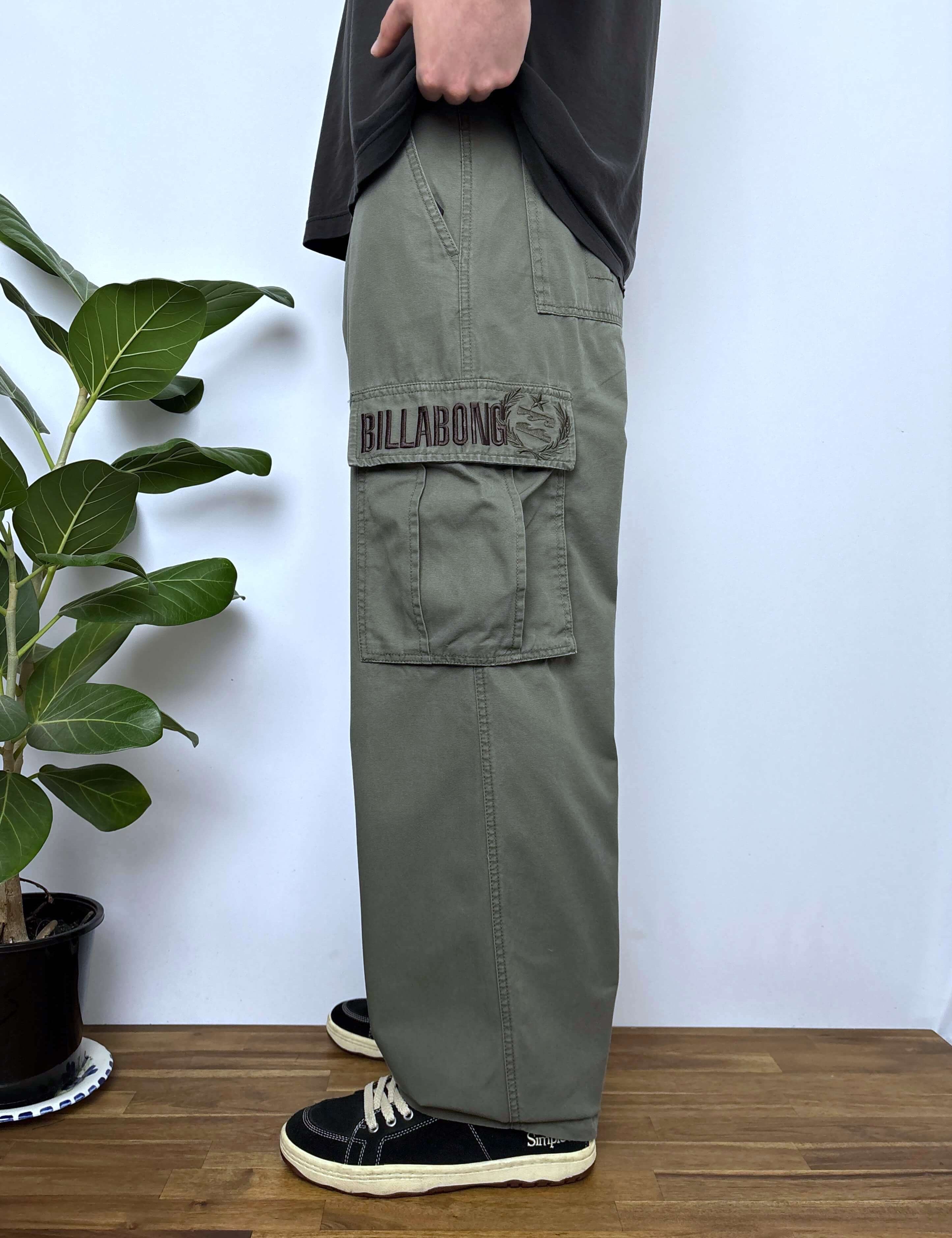 BAGGY BILLABONG CARGO PANTS - W34/35