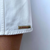 90S QUIKSILVER QSD BUTTON DOWN SKIRT - W26/27
