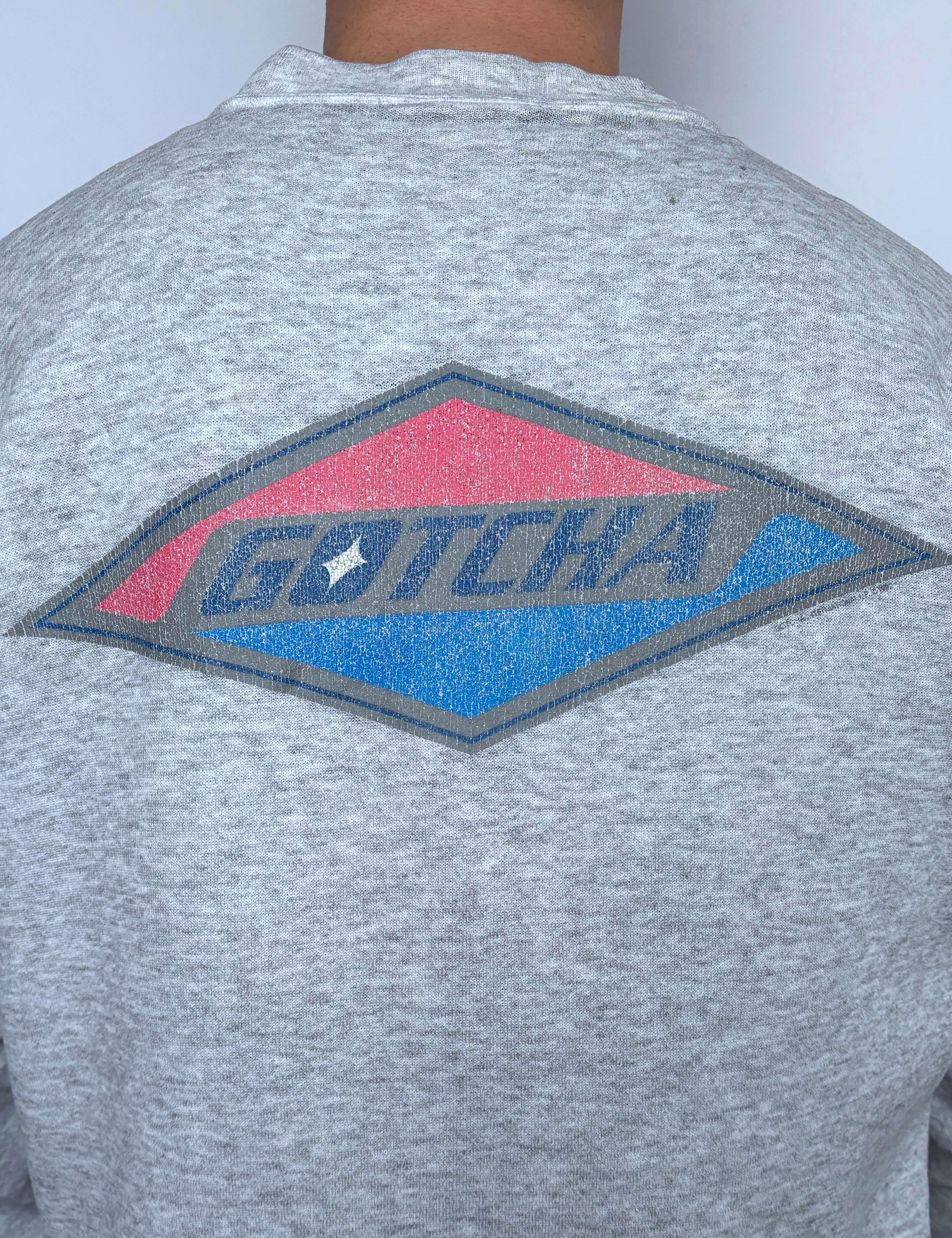 VINTAGE GOTCHA GRAPHIC CREWNECK - M/L