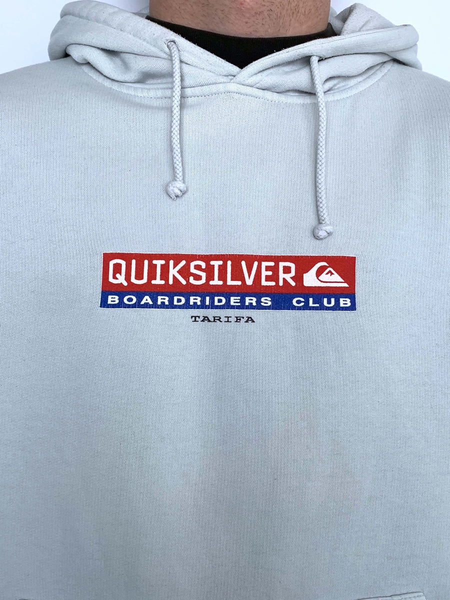 VINTAGE QUIKSILVER BOARDRIDERS TARIFA HOODIE - L