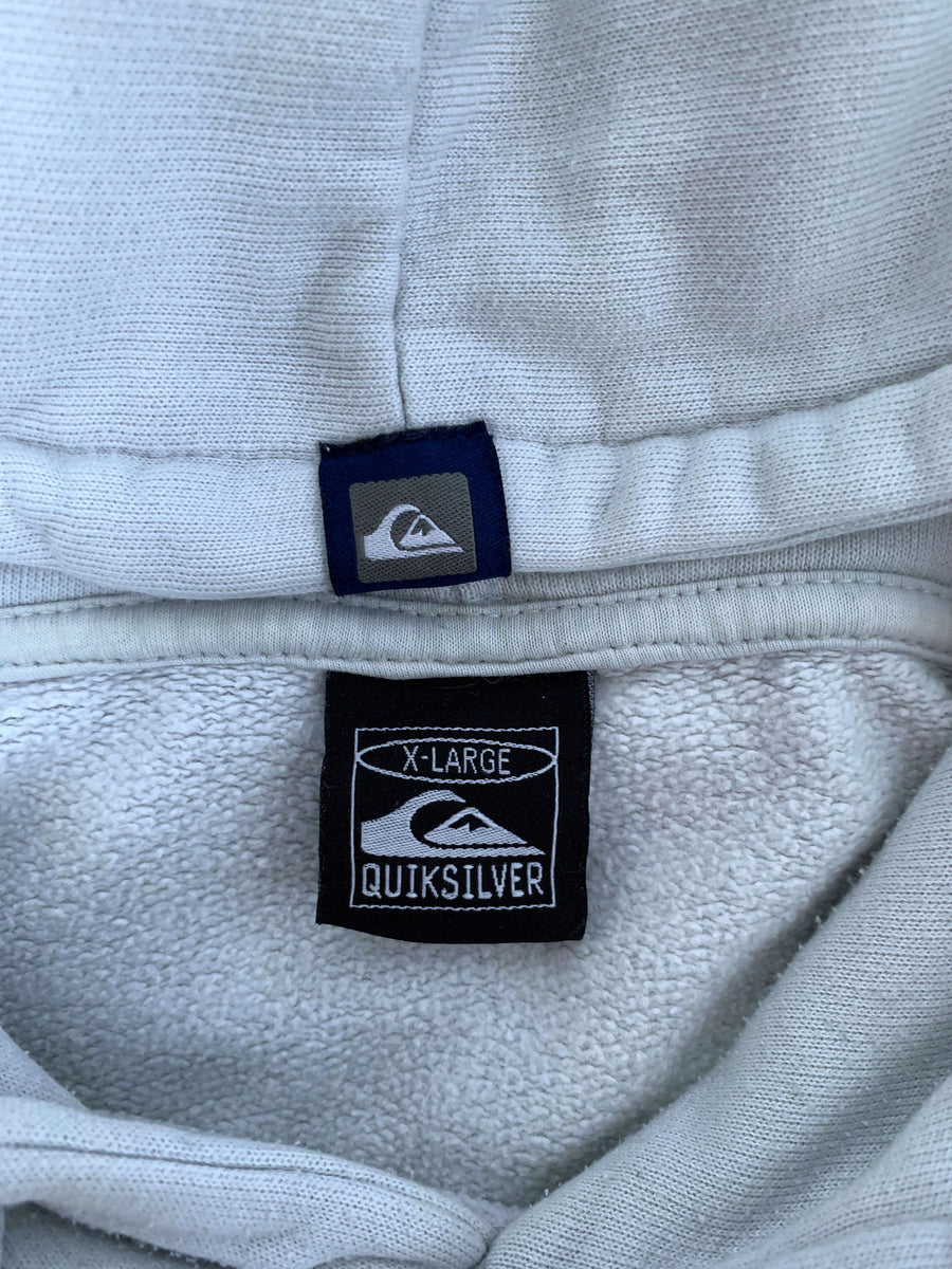 VINTAGE QUIKSILVER BOARDRIDERS TARIFA HOODIE - L