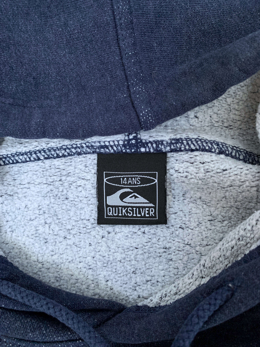 VINTAGE QUIKSILVER SPELLOUT/LOGO HOODIE - 8