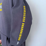 FADED VINTAGE QUIKSILVER TRI-HIT HOODIE - XL