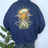 BAGGY 90S RIP CURL HUGE GRAPHIC CREWNECK - XL/XXL