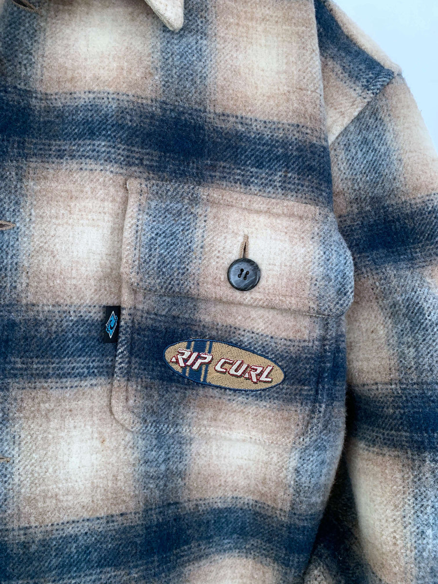 RARE 90S RIP CURL WOOL COAT - XL/XXL