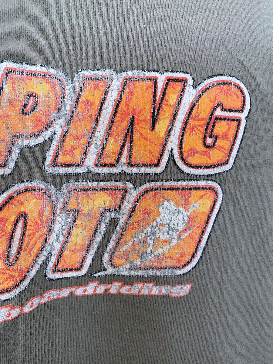 VINTAGE PIPING HOT SPELLOUT TEE - XL