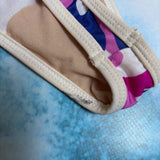Y2K AZTEC ROSE THONG BIKINI BOTTOM - 6