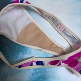 Y2K AZTEC ROSE THONG BIKINI BOTTOM - 6
