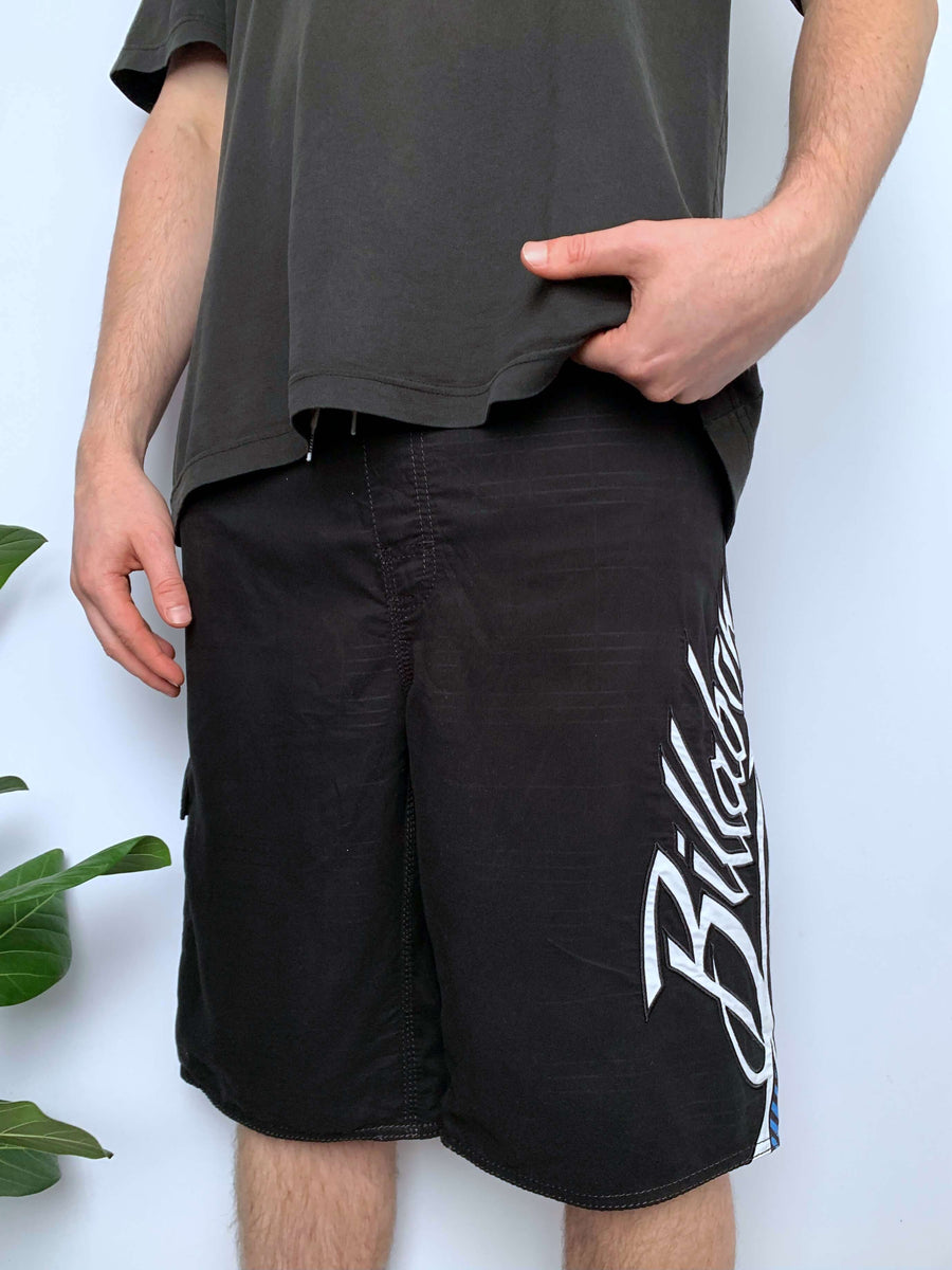 Y2K BILLABONG BIG SPELLOUT ELASTIC WAIST BOARDIES