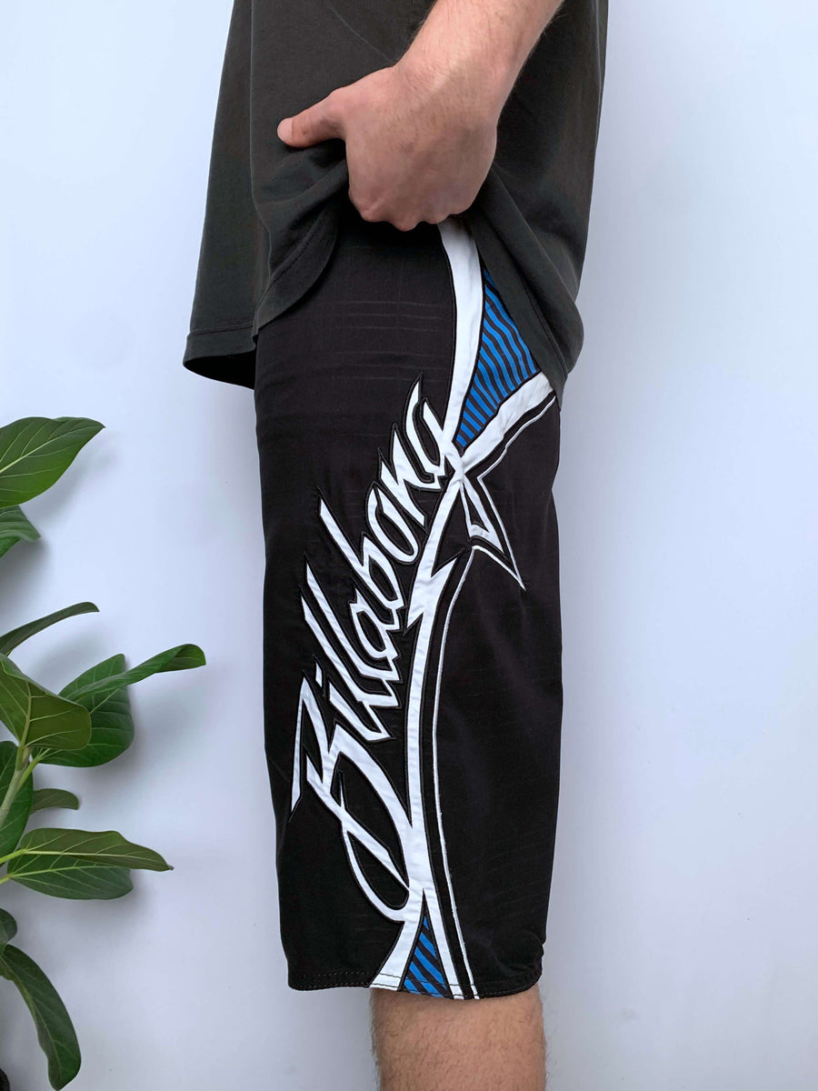 Y2K BILLABONG BIG SPELLOUT ELASTIC WAIST BOARDIES