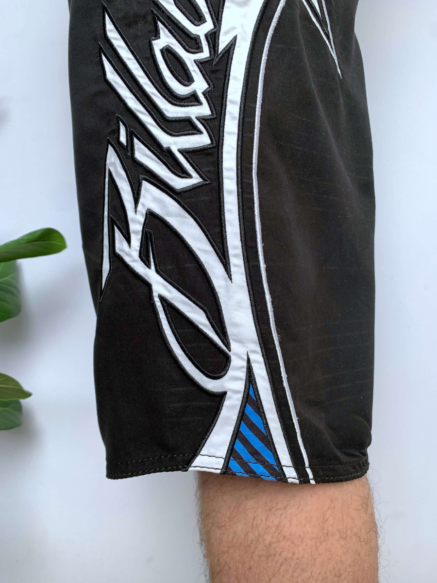 Y2K BILLABONG BIG SPELLOUT ELASTIC WAIST BOARDIES
