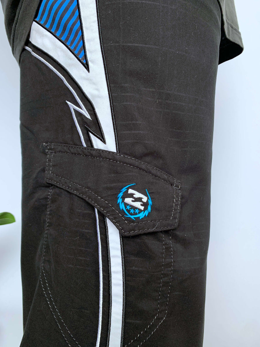 Y2K BILLABONG BIG SPELLOUT ELASTIC WAIST BOARDIES