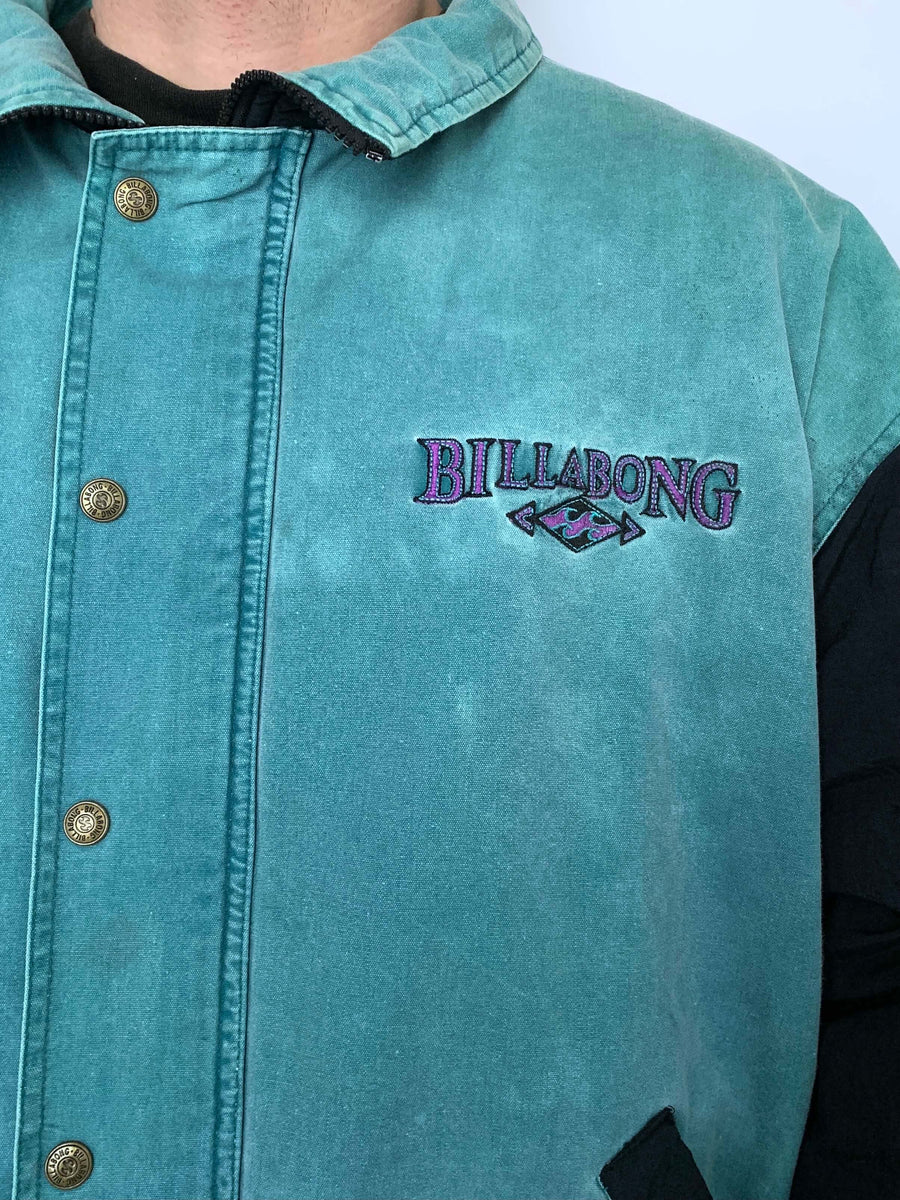 RARE 90S BILLABONG REVERSIBLE JACKET - L/XL