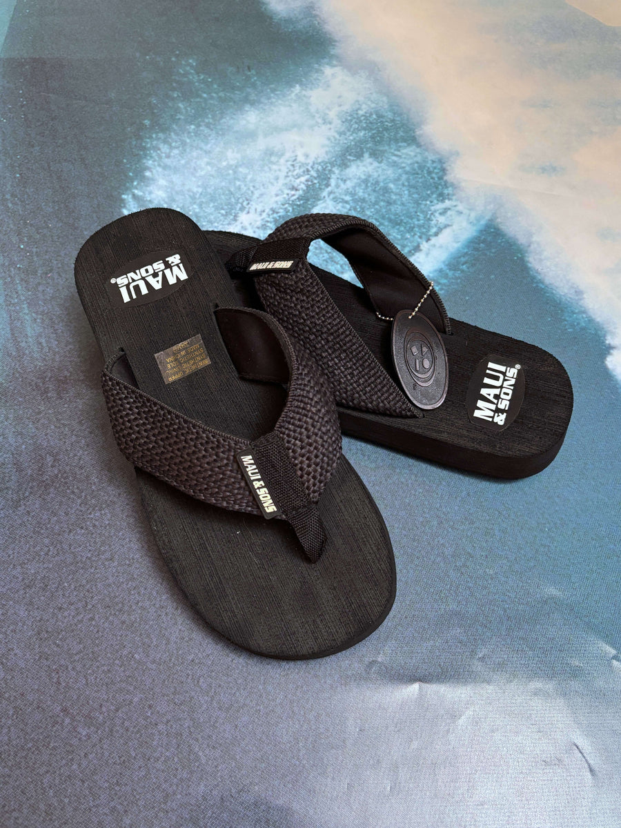 VINTAGE MAUI & SONS PLATFORM THONGS