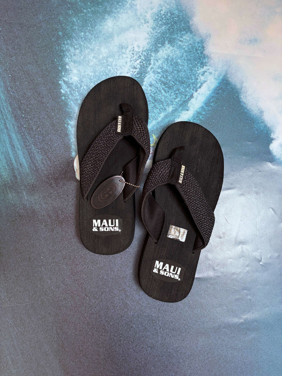 VINTAGE MAUI & SONS PLATFORM THONGS