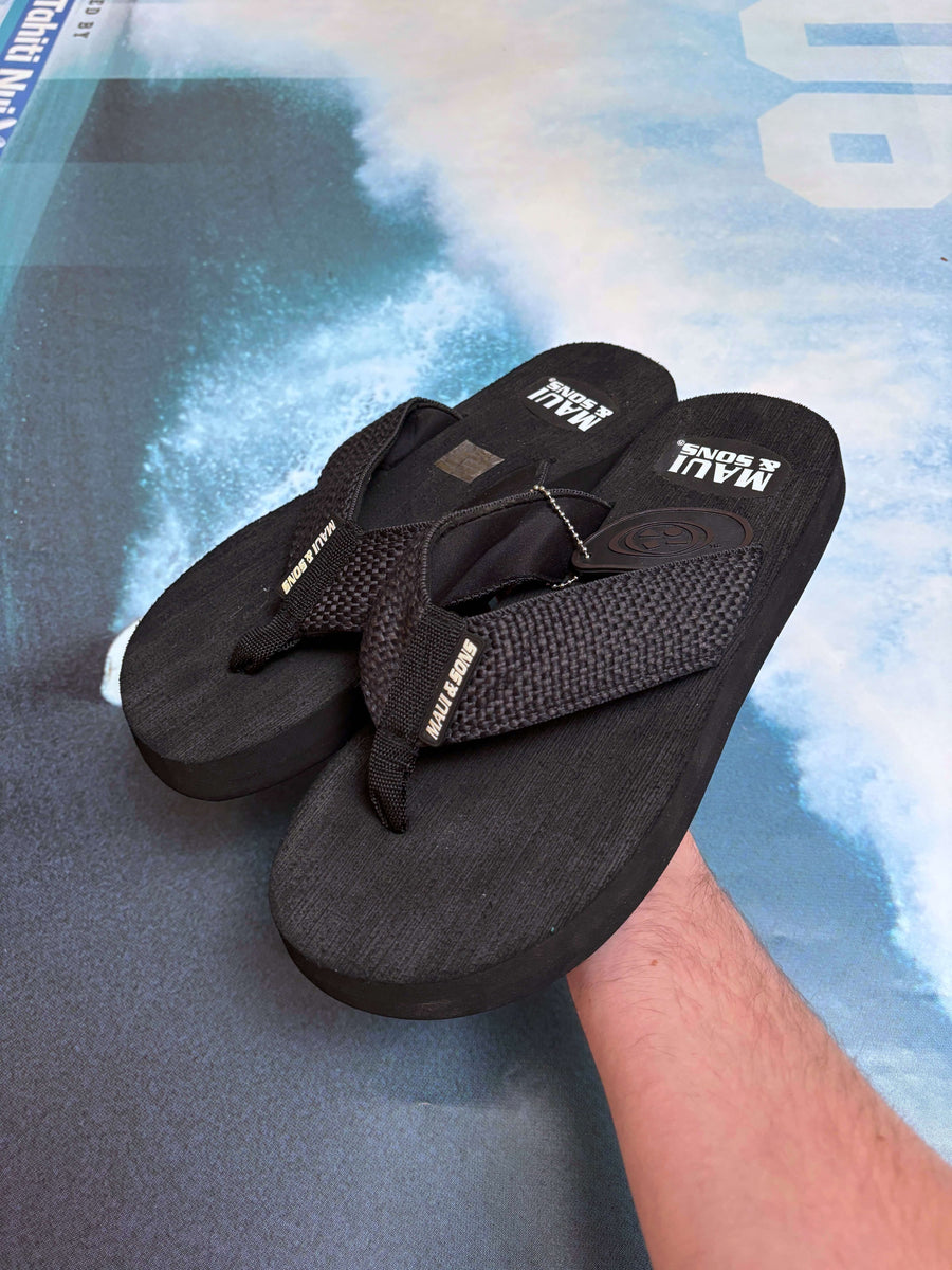 VINTAGE MAUI & SONS PLATFORM THONGS