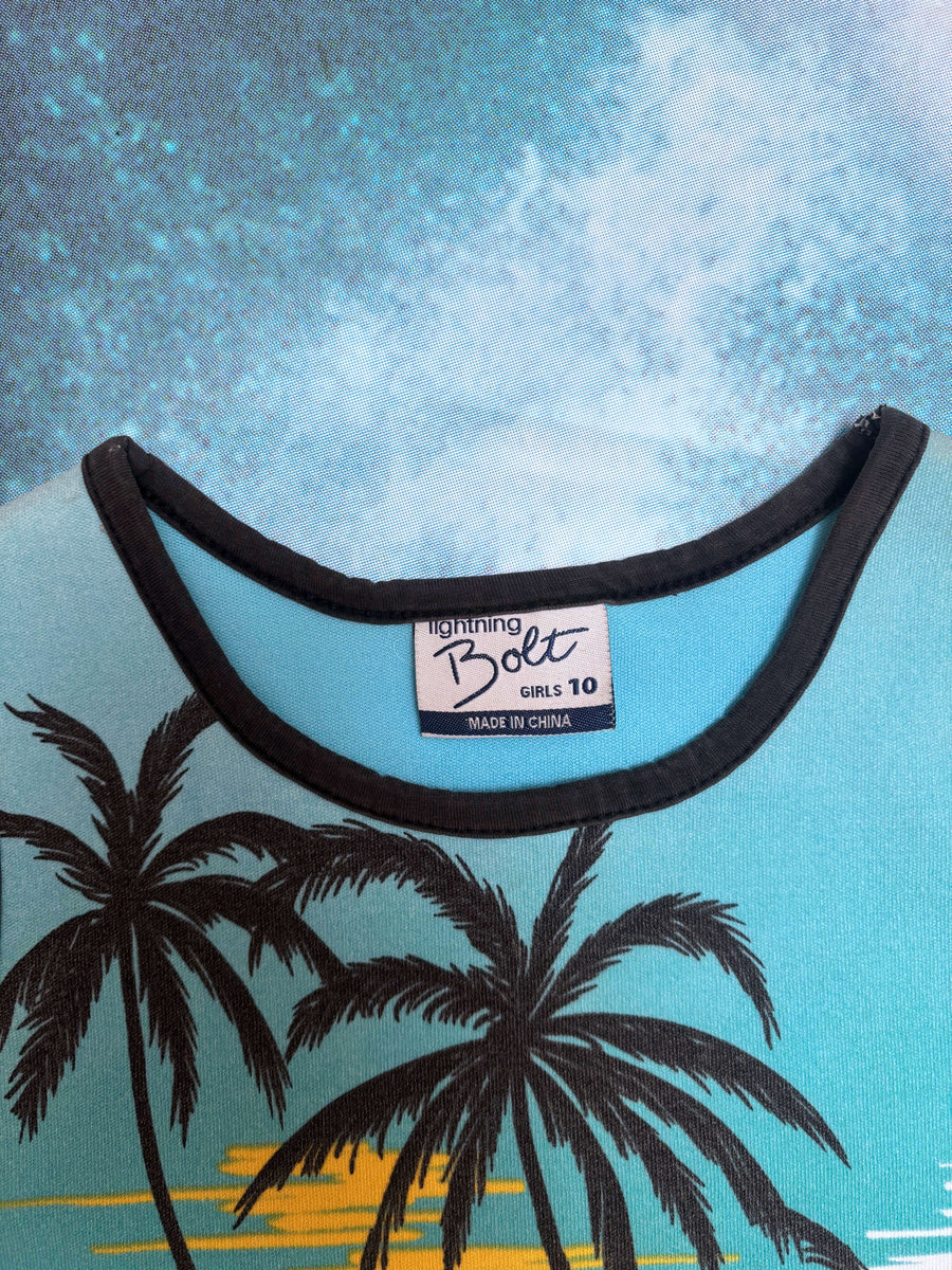 Y2K LIGHTNING BOLT TROPICAL TANK TOP - 4/6