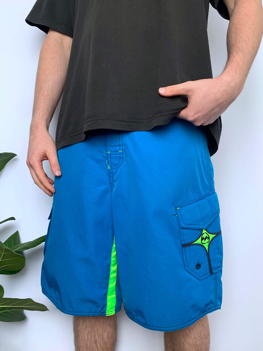 Y2K BILLABONG CARGO POCKET BOARDIES - W33/34