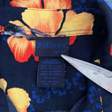 VINTAGE BIKINI GIRLS HIBISCUS BUTTON UP - XL