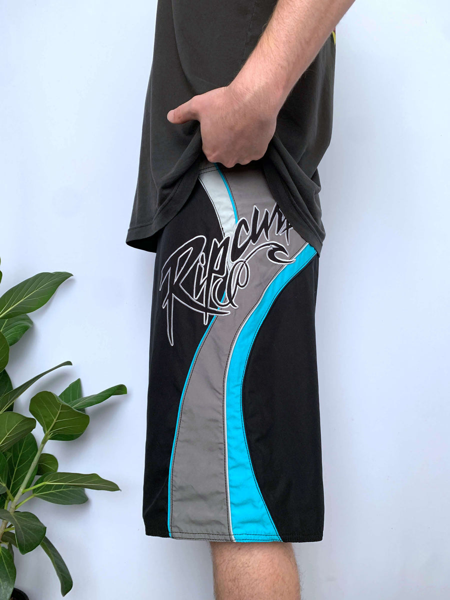 Y2K RIP CURL SPELLOUT BOARDIES - W34