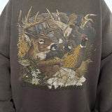 VINTAGE OUTDOOR ADVENTURE GRAPHIC CREWNECK - L