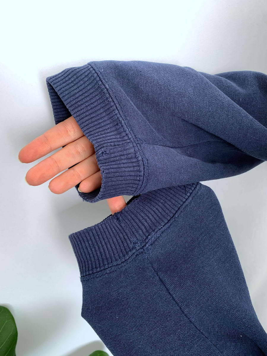 CLASSIC VINTAGE QUIKSILVER BOARDRIDING GRAPHIC CREWNECK - S