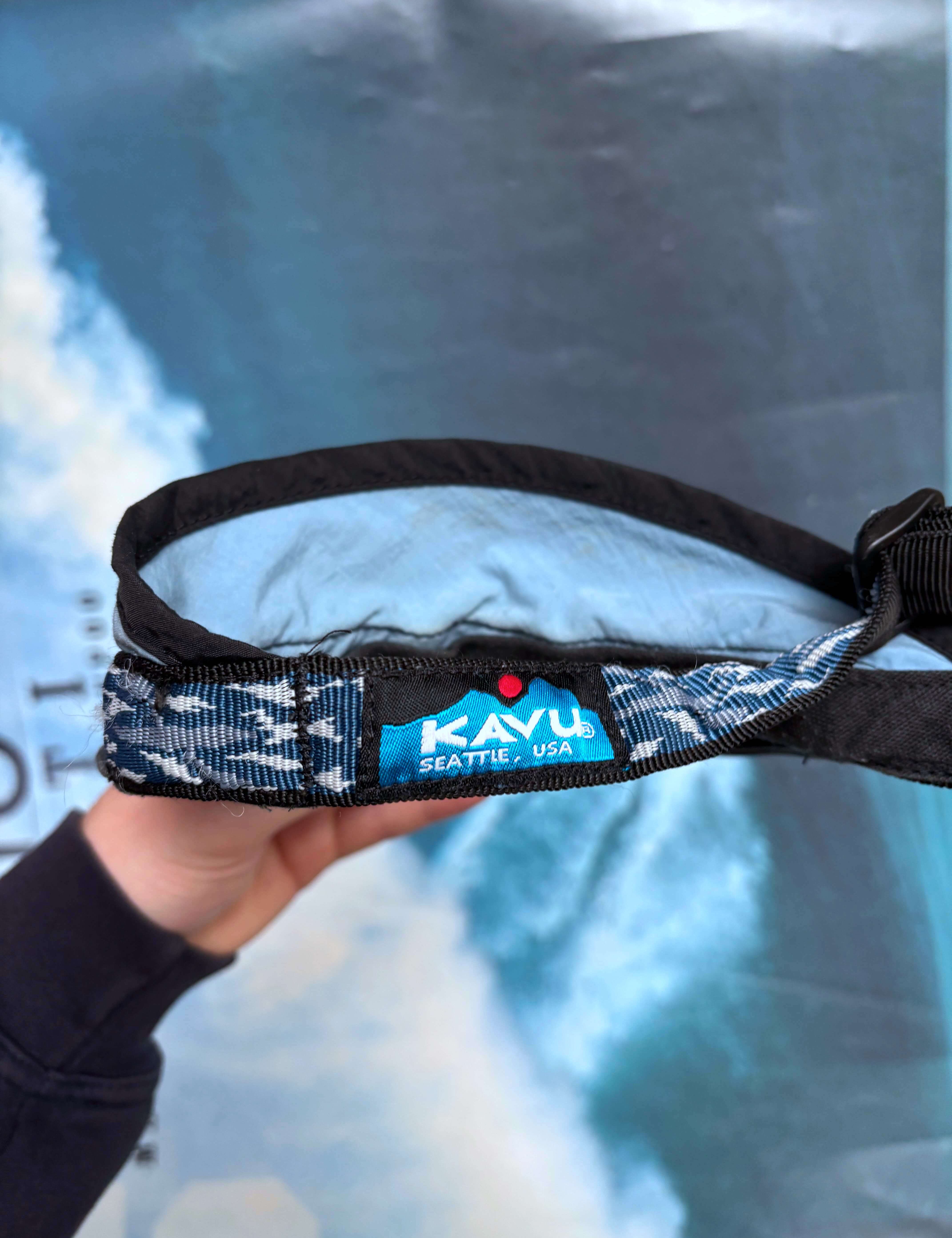 VINTAGE KAVU VISOR HAT