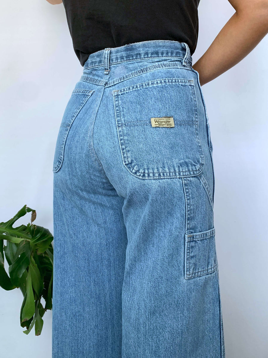 VINTAGE WRANGLER CARPENTER JEANS - W27/28