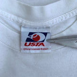 90S USA TENNIS 'GET IN THE GAME' GRAPHIC TEE - XL/XXL