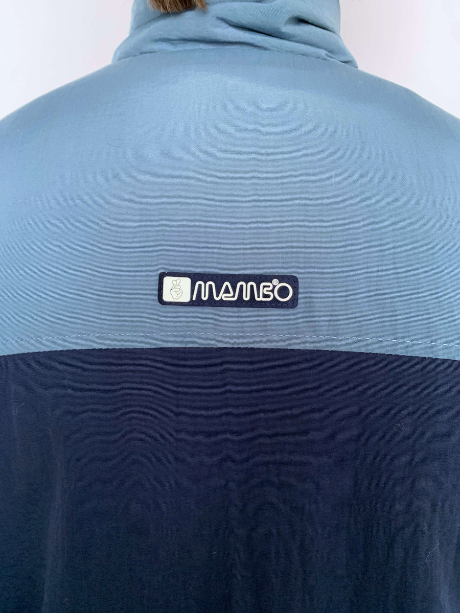 VINTAGE FLEECE LINED MAMBO TWO-TONE VEST - L