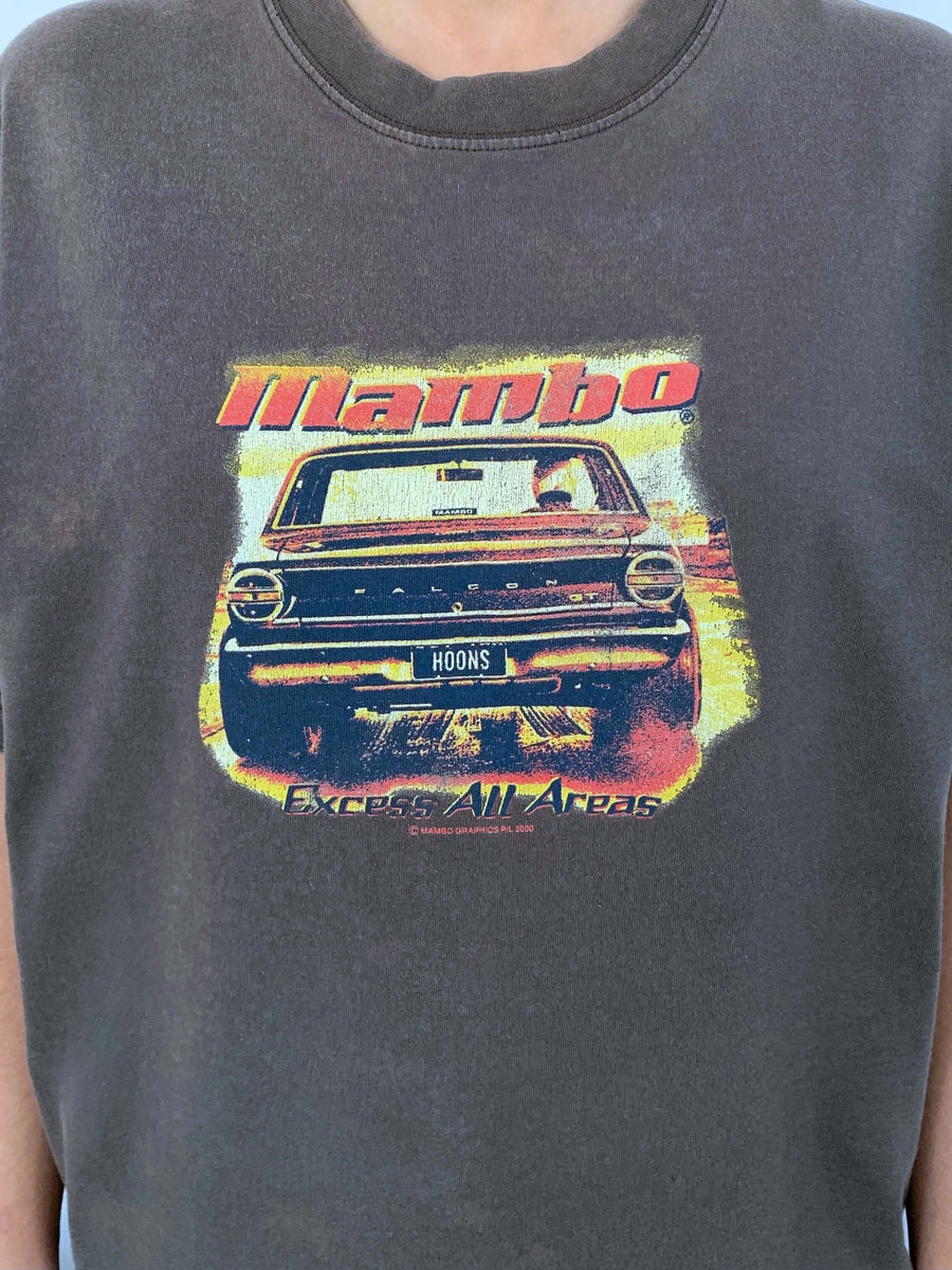 FADED 2000 MAMBO 'EXCESS ALL AREAS' TEE - M