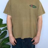 90S RIP CURL BIG GRAPHIC TEE - L