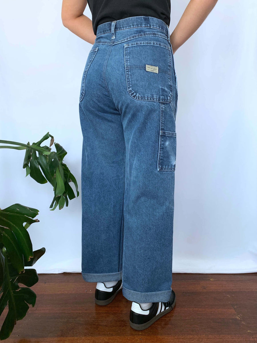 VINTAGE WRANGLER CARPENTER JEANS - W31/32