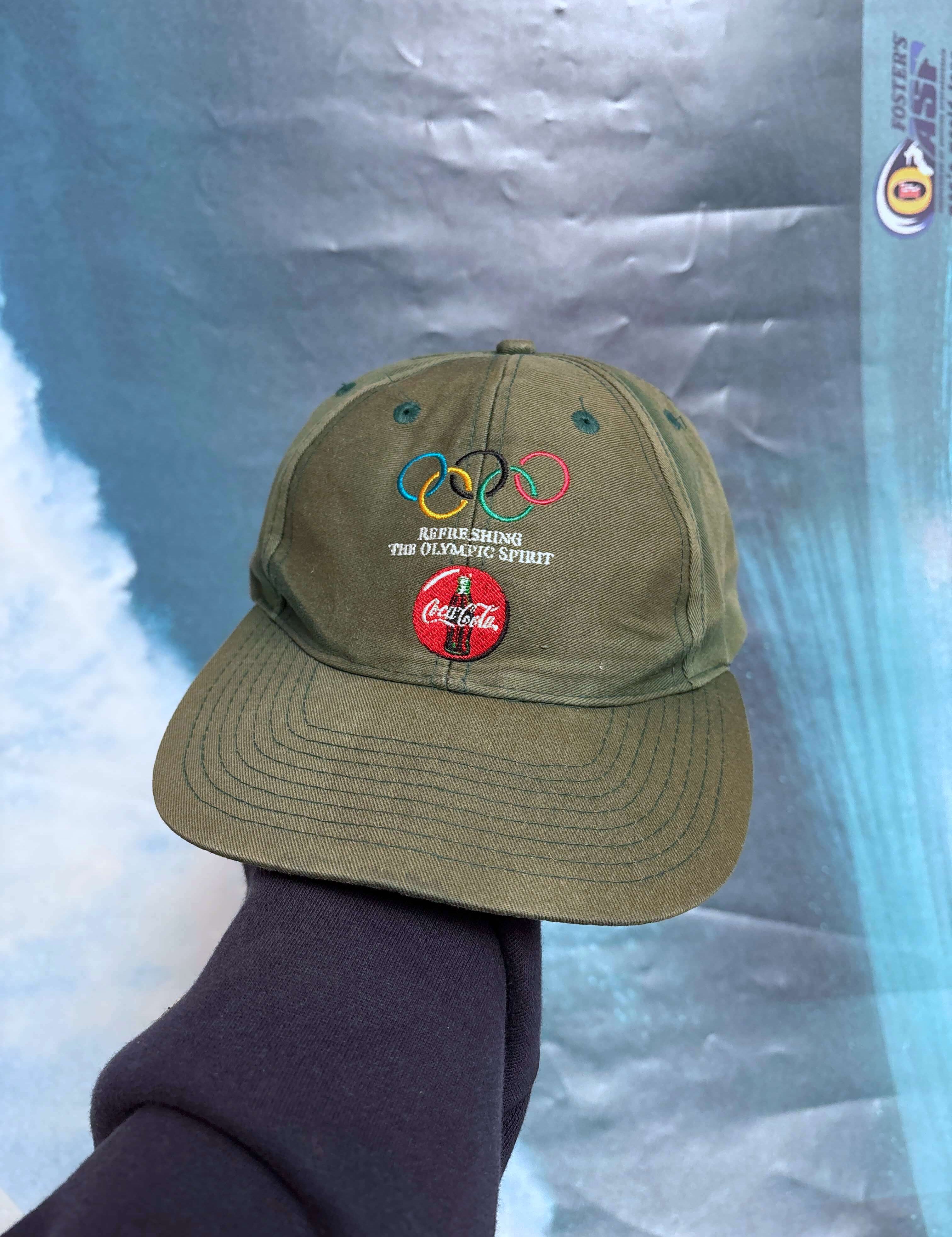 FADED VINTAGE COCA COLA OLYMPICS HAT