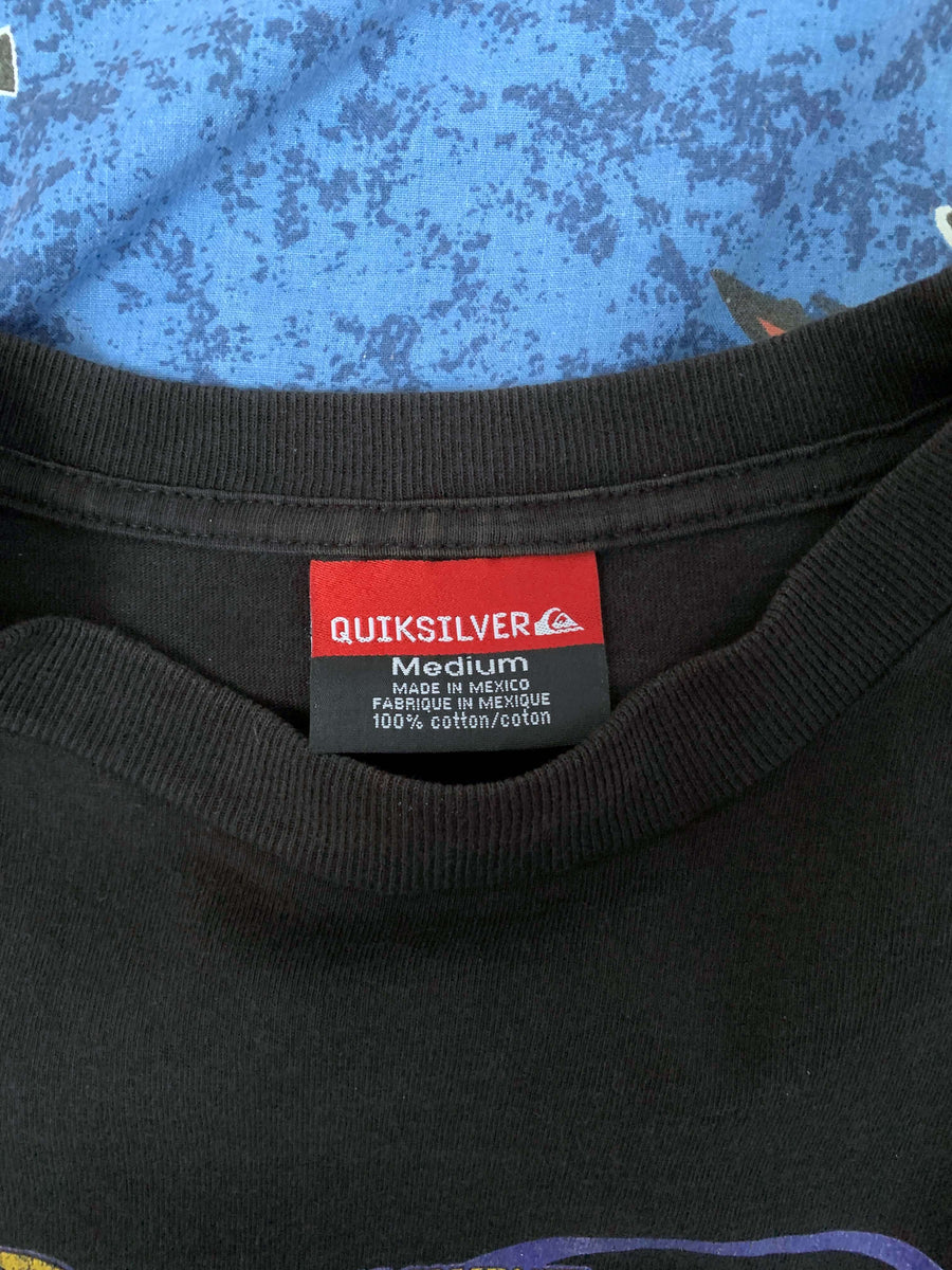 VINTAGE QUIKSILVER LAKERS STYLE TEE - M