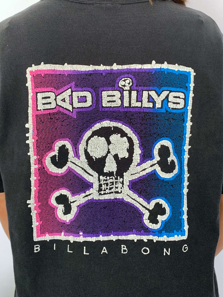 90S BILLABONG BAD BILLYS GRAPHIC TEE