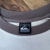 VINTAGE QUIKSILVER TWO-TONE CREWNECK - 8/10
