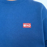 VINTAGE QUIKSILVER SPELLOUT CREWNECK - 10