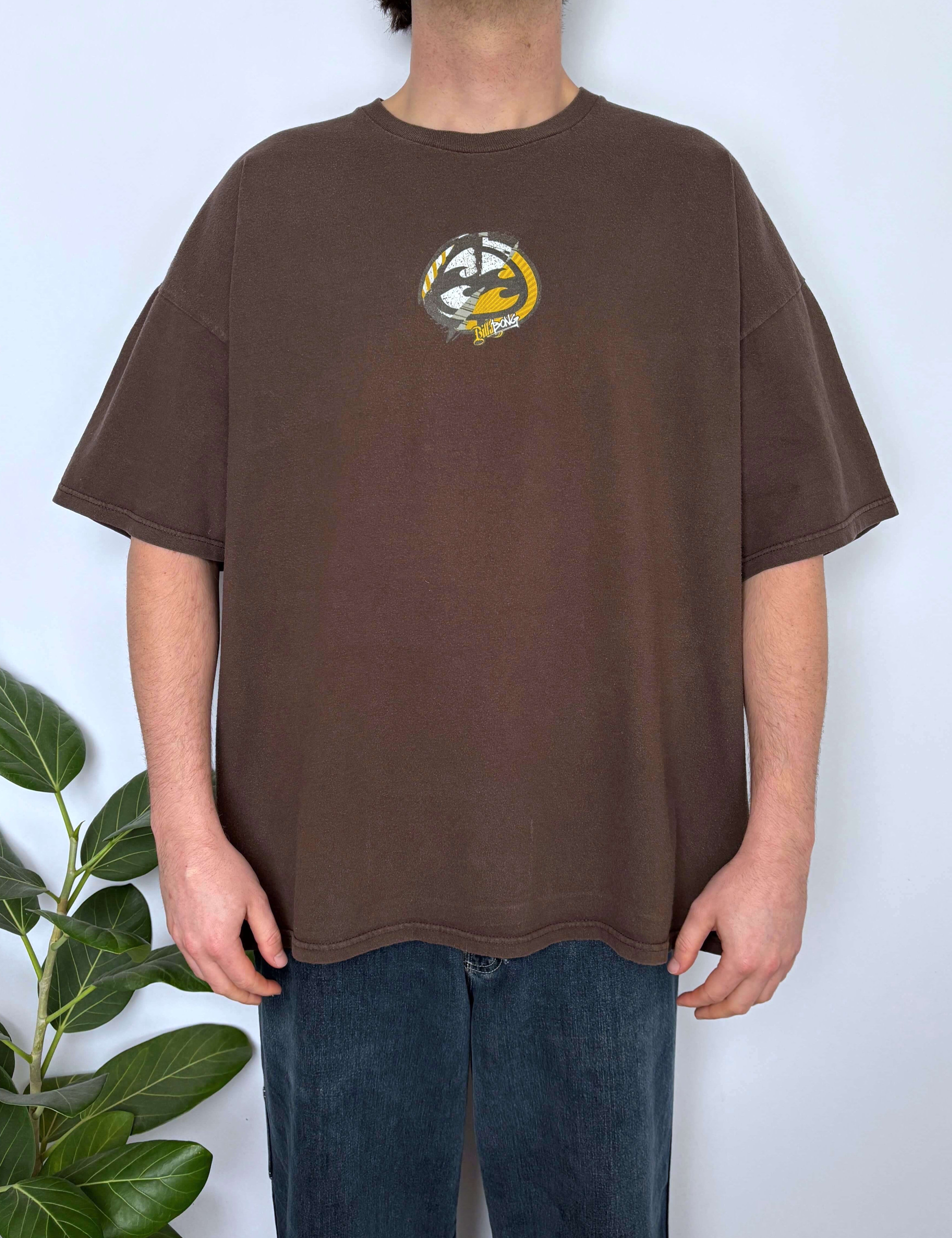 OLD SCHOOL BILLABONG HUGE LOGO TEE - XL