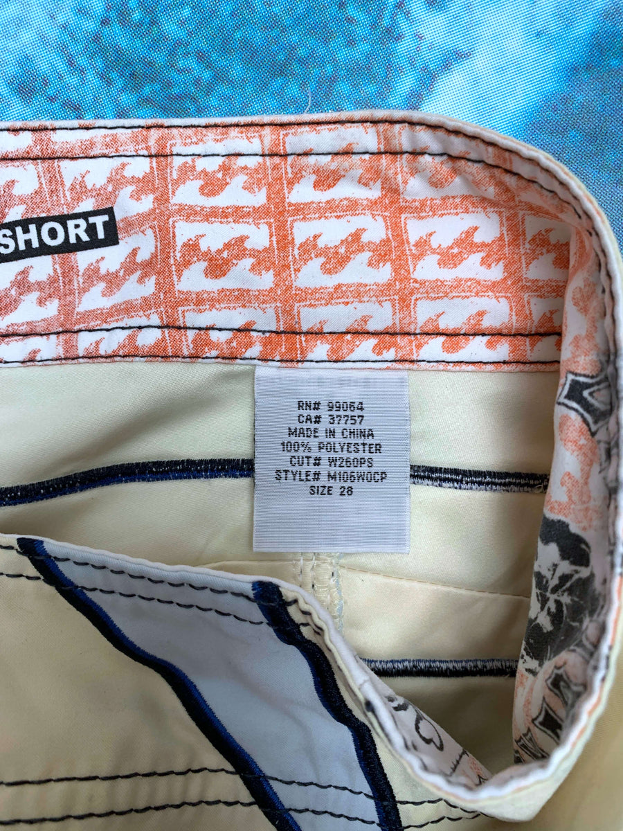 Y2K BILLABONG MARK OCCHILUPO SIGNATURE BOARDIES - W28/29