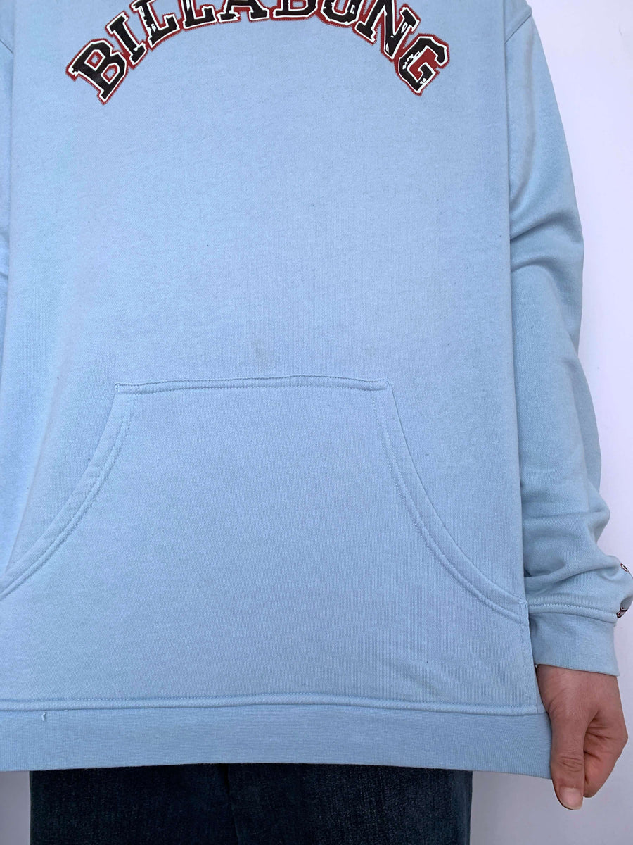 VINTAGE BILLABONG BIG SPELLOUT HOODIE - XL