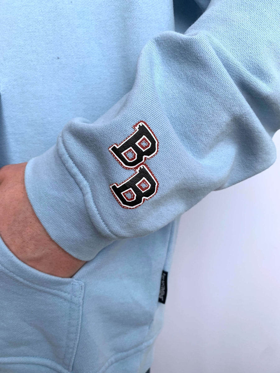 VINTAGE BILLABONG BIG SPELLOUT HOODIE - XL