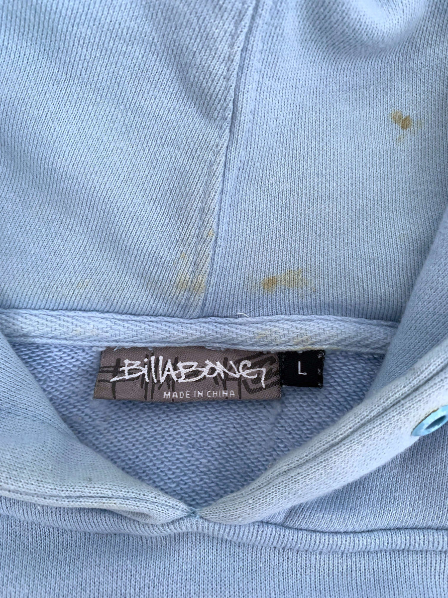 VINTAGE BILLABONG BIG SPELLOUT HOODIE - XL