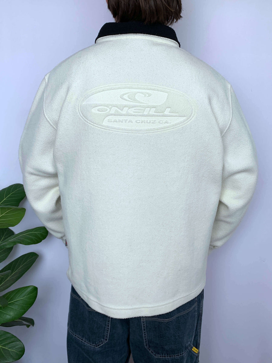 VINTAGE O'NEILL FLEECE QTR ZIP - M