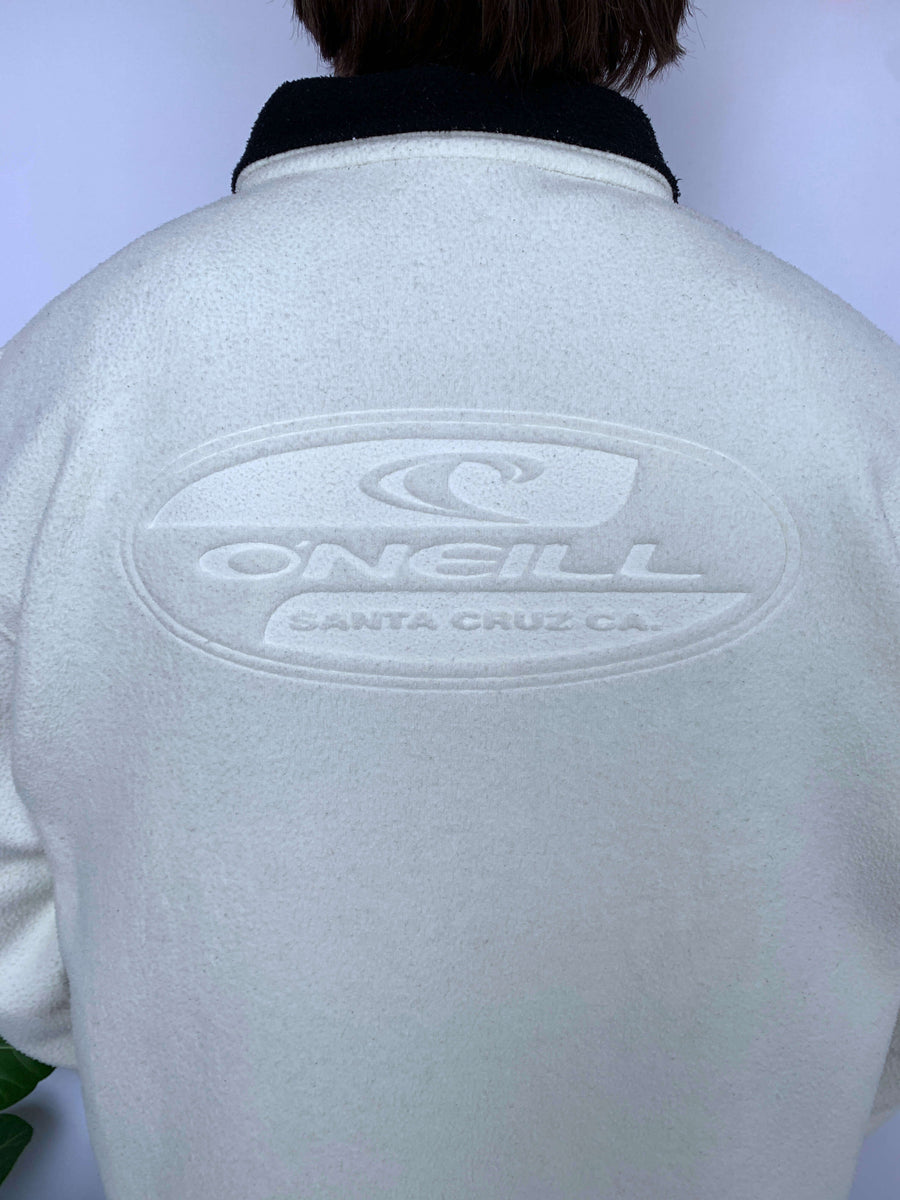VINTAGE O'NEILL FLEECE QTR ZIP - M